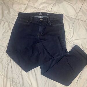Mens Banana Republic Navy Traveler Jeans